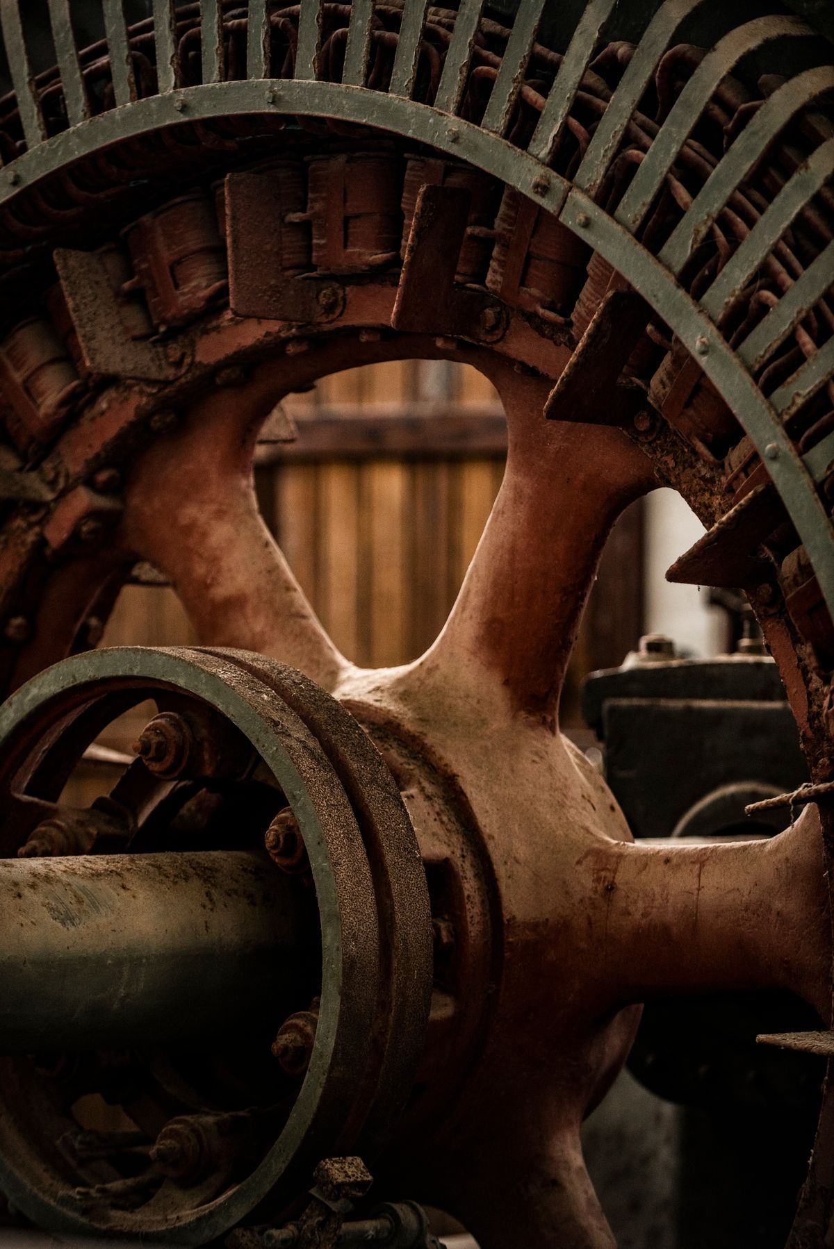 Industrial compressor overhaul in progress at BEC workshop Lahore